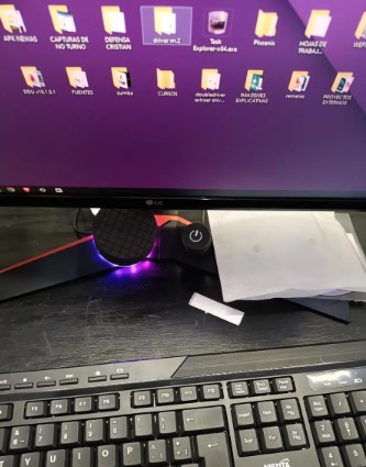 Foto real - Switch de Encendido PC
